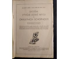 CORD, J. / LEWIS, W. Systém vývoje lidské mysli a okultních schopností / 1939