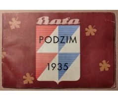 Katalog Baťa podzim 1935