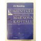 D. I. Rozenberg. Komentáře k druhému a třetímu dílu Marxova kapitálu