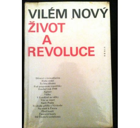 V. Nový. Život a revoluce