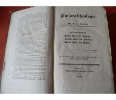 PASTORALTHEOLOGIE  von Dr. Klaus Harms, Hauptpastor zu Kiel und Kirchenpropst in der Propsten Kiel.