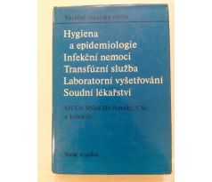 Miloš Divišovský a kol. Hygiena a epidemiologie. Infekční nemoci, Transfúzní služba. Laboratorní vyšetření. Soudní lékařství