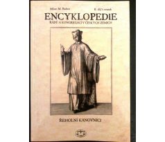 Milan M. Buben. Encyklopedie řádů a kongregací v českých II. DÍL / I. sv / ŘEHOLNÍ KANOVNÍCI