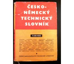 Česko-německý technický slovník/Tschechisch-Deutsches technisches wörterbuch