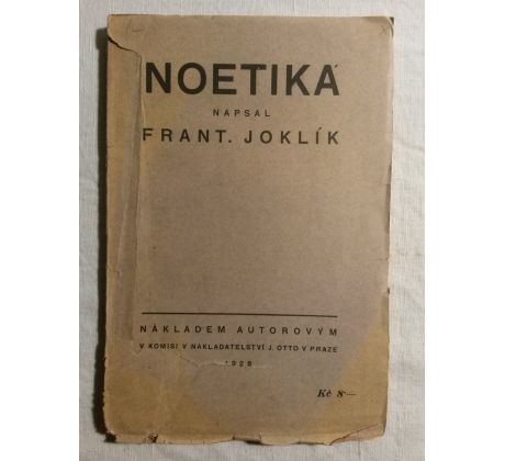 František Joklík. Noetika