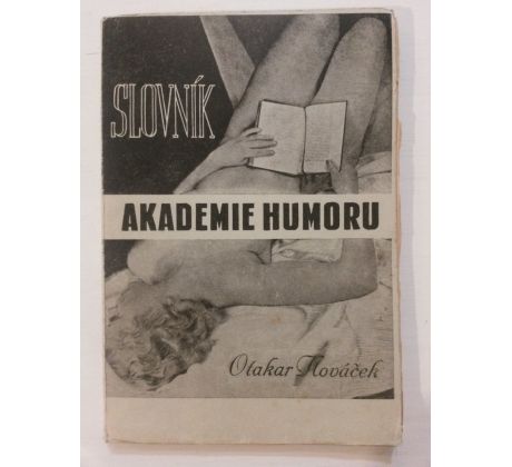 Otakar Nováček. Slovník akademie humoru / OBÁLKA J. O. LERBLETIER