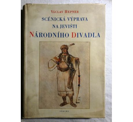 Václav Hepner. Scénická výprava na jevišti Národního divadla