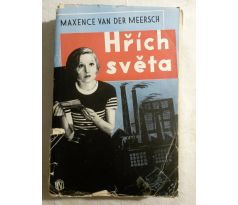 Maxence van der Meersch. Hřích světa/AVANTGARDNÍ OBÁLKA