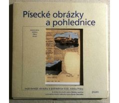 Písecké obrázky a pohlednice, panorama, město, řeka, most