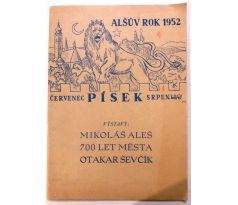 Otakar Ševčík. Písek: Alšův rok/Mikoláš Aleš / 700 let města Písku