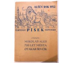 Otakar Ševčík. Písek: Alšův rok/Mikoláš Aleš / 700 let města Písku