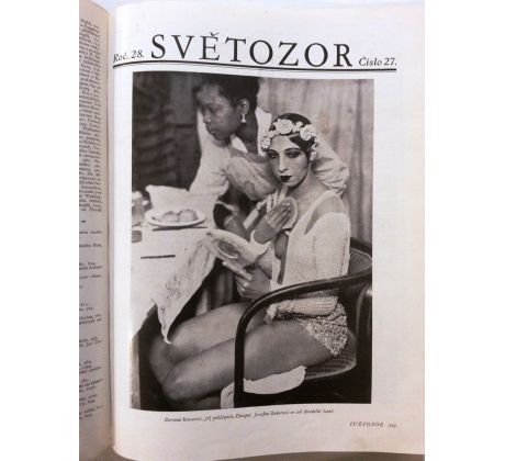 SVĚTOZOR. Týdeník zábavný a poučný/ROČ. XXVIII. II. DUBEN - ZÁŘÍ 1928