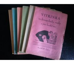 VITRINKA. Na krásné knihy, vazby a jiné hezké věci / ROČNÍK IV. / Č. 1 - 6 / F. KOBLIHA