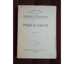 Jaroslav Vrchlický. Píseň o Vinetě