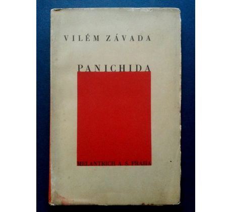 Vilém Závada. Panichida /POESIE sv. 7 /1934