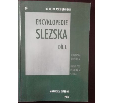 Encyklopedie Slezska 1. DÍL
