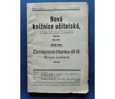 Josef Ledr. NOVÁ KNIŽNICE UČITELSKÁ/ 1933 - 1934/DÍLO XCIII.