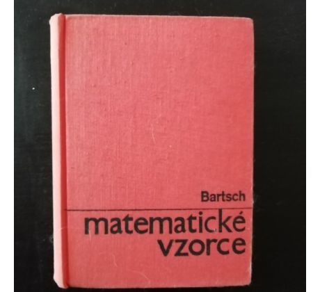 Bartsch. matematické vzorce
