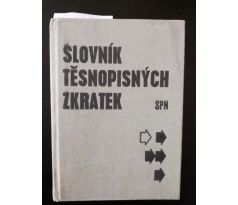 Jan Petrásek a kolektiv. Slovník těsnopisných zkratek