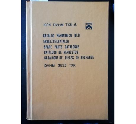 Katalog náhradních dílů DVHM 1994