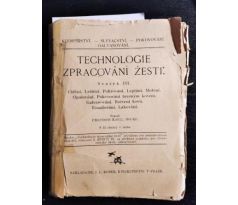 HOCKE, K. Technologie zpracování žesti / sv. III. DÍL