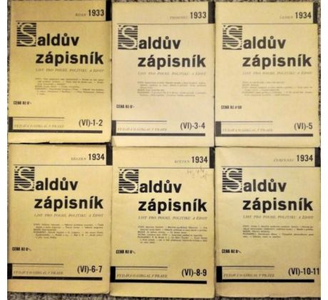 Šaldův zápisník / Ročník VI. 1933-34 / Vít Obrtel