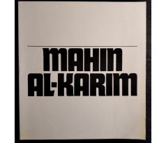 MAHIN AL-KARIM: Tapiserie / Nová síň Praha duben - květen 1988 / PODPIS