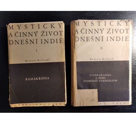 ROLLAND, R. Mystický a činný život dnešní Indie / I+II DÍLY / Ramakrišna / Vivekananda a jeho vesmírné evangelium / TOYEN