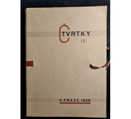 ČTVRTKY: Vzpomínky a žertíky Kroužku přátel profesora Jana Voborníka / IV. DÍL / 1936