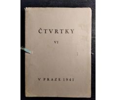 ČTVRTKY: Vzpomínky a žertíky Kroužku přátel profesora Jana Voborníka / VI. DÍL / 1941