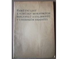 Pamětní list 3. schůzky moravských bibliofilů a exlibristů v UH / R. Kubíček