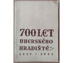 Dr. Ant. Gába. 700 let Uherského Hradiště / Ruda Kubíček