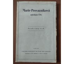 Marie Provazníková, náčelnice ČOS / 1940