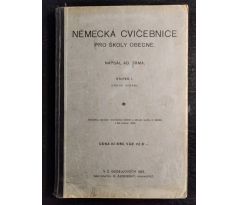 TŮMA, A. Německá cvičebnice pro školy obecné / 1923