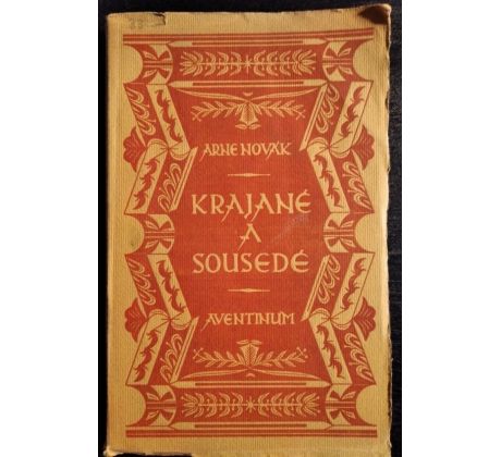 NOVÁK, A. Krajané a sousedé / 1922