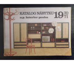 KATALOG NÁBYTKU / Interier Praha 1970 - 1971