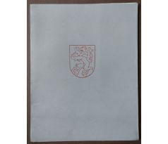 Karel starší z Žerotína - První list městu Přerovu z r. 1600 / B. Krs / PODPIS