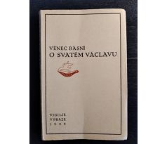 BITNAR, V. Věnec básní o Svatém Václavu / J. BAUCH
