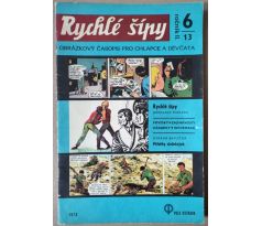 Jaroslav Foglar. Rychlé šípy / ročník II. / č.6 / 1970 / Marko Čermák