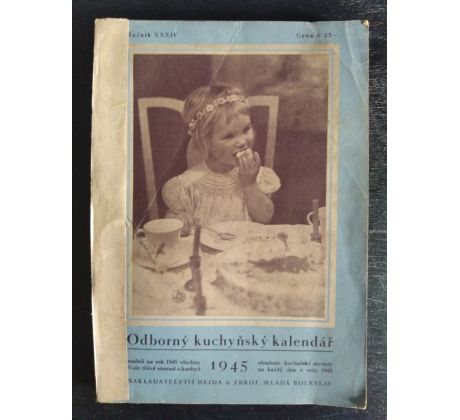Odborný kuchyňský kalendář 1945