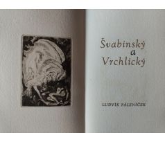 Ludvík Páleníček. Švabinský a Vrchlický / lept