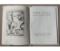 Emil Filla. Jeho význam a dílo / suchá jehla