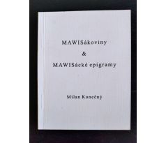 KONEČNÝ, M. Mawisákoviny a mawisácké epigramy / PODPIS