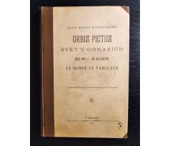 KOMENSKÝ, J. A. Orbis pictus. Svět v obrazech / 1896