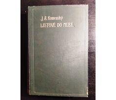 KOMENSKÝ, J. A. Listové do nebe / 1910