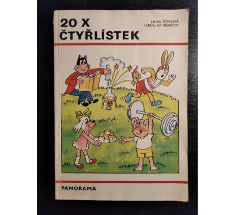20 x Čtyřlístek  / ŠTÍPLOVÁ, L. / NĚMEČEK, J. / 1986 / STAV!