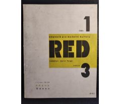 RED. Měsíčník pro moderní kulturu / Č. 1. / ROČNÍK 3. / Reprint!