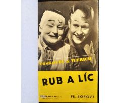 VOSKOVEC, J. / WERICH, J. Rub a líc / 1937