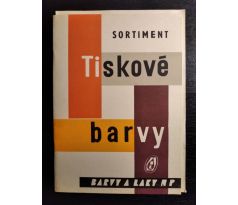 Sortiment. Tiskové barvy / Barvy a laky n.p.