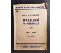 WELLNER, K. Kreslení v přírodě / Knížky rychlého poučení č. 4.